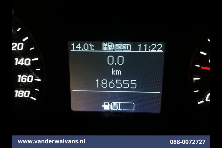 Mercedes-Benz Sprinter 316 CDI 163pk L3H2 Euro6 Airco | Camera | Navigatie | Apple Carplay | Android Auto | Chauffeursstoel Stoelverwarming, Bijrijdersbank