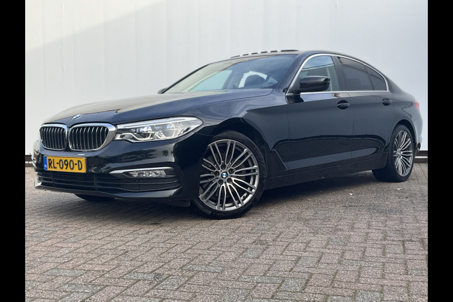BMW 5 Serie 520D High Executive Pano.dak Leer Memory Stoelverw Led NL-Auto Volledig-OH!