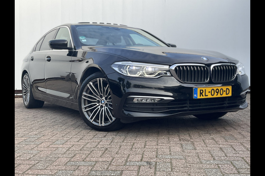 BMW 5 Serie 520D High Executive Pano.dak Leer Memory Stoelverw Led NL-Auto Volledig-OH!