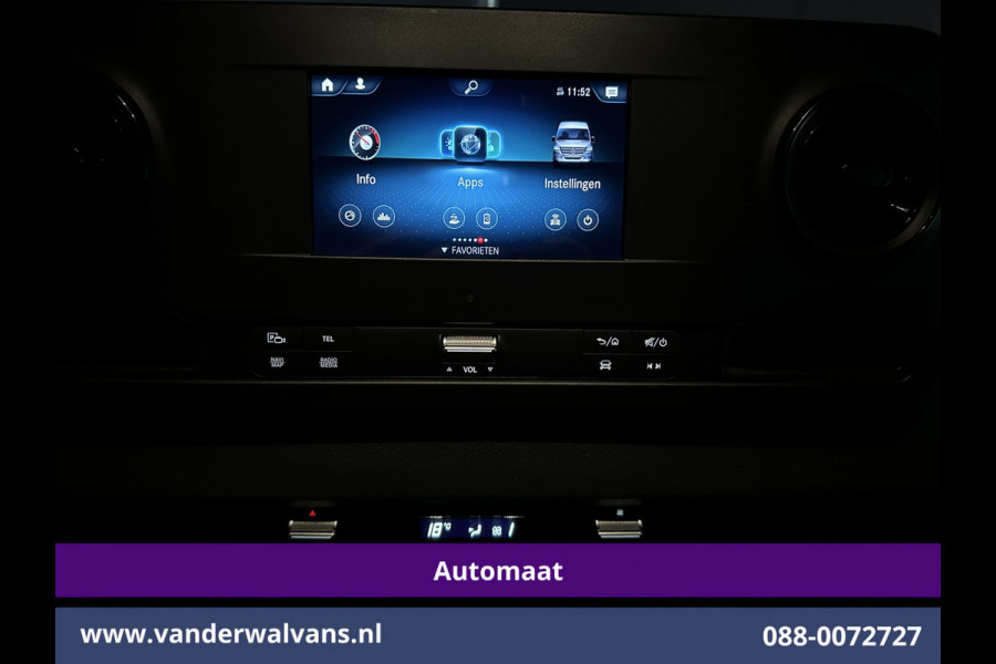 Mercedes-Benz Sprinter 317 CDI 170pk 9G-Tronic Automaat L3H2 Fabrieksgarantie Euro6 Airco | Navigatie | Camera | Apple Carplay | Cruisecontrol Android Auto, Parkeersensoren, Stoelverwarming