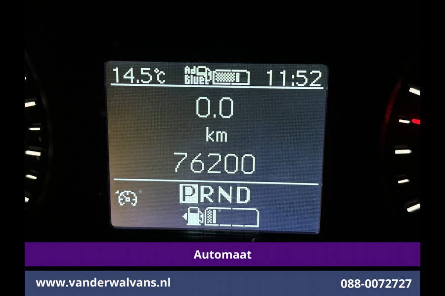 Mercedes-Benz Sprinter 317 CDI 170pk 9G-Tronic Automaat L3H2 Fabrieksgarantie Euro6 Airco | Navigatie | Camera | Apple Carplay | Cruisecontrol Android Auto, Parkeersensoren, Stoelverwarming