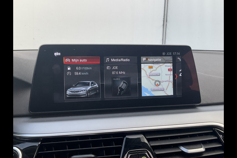BMW 5 Serie 520D High Executive Pano.dak Leer Memory Stoelverw Led NL-Auto Volledig-OH!