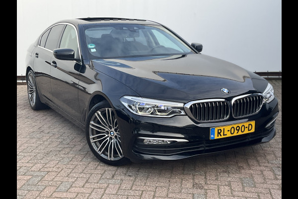 BMW 5 Serie 520D High Executive Pano.dak Leer Memory Stoelverw Led NL-Auto Volledig-OH!