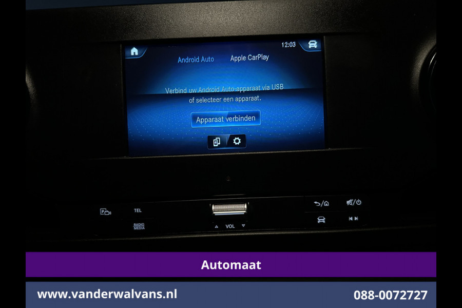 Mercedes-Benz Sprinter 317 CDI 170pk 9G-Tronic Automaat L2H1 Inrichting Euro6 Airco | 3500kg Trekhaak | Camera | Apple Carplay Android Auto, Cruisecontrol, Parkeersensoren
