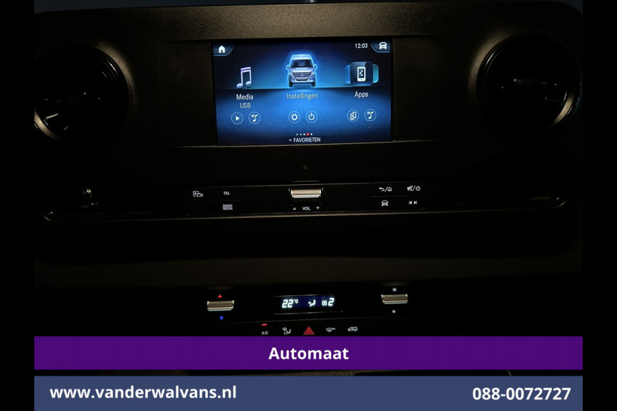 Mercedes-Benz Sprinter 317 CDI 170pk 9G-Tronic Automaat L2H1 Inrichting Euro6 Airco | 3500kg Trekhaak | Camera | Apple Carplay Android Auto, Cruisecontrol, Parkeersensoren