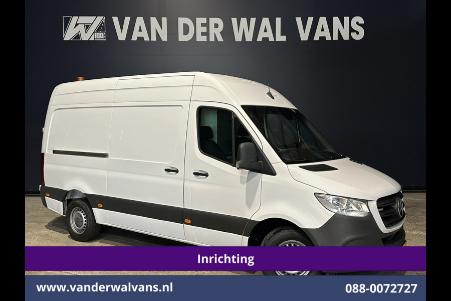 Mercedes-Benz Sprinter 316 CDI 163pk L2H2 inrichting Euro6 Airco | Camera | 3500kg Trekhaak | Apple Carplay Android Auto, Cruisecontrol, Parkeersensoren