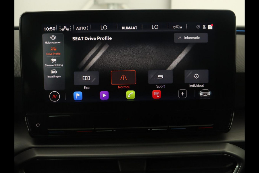 Seat Leon 1.0 TSI FR Intens | Stoel & stuurverwarming | Carplay | Camera | Adaptive cruise | Navigatie | Park Assist | Digital Cockpit | Keyless | Full LED