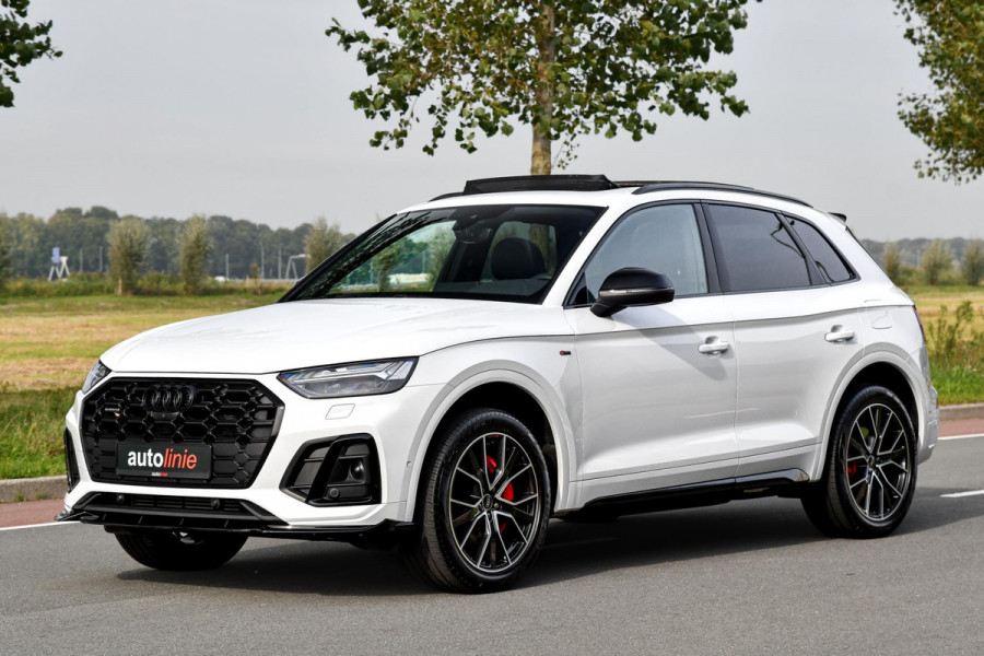 Audi Q5 55 TFSI e quattro Competition. Pano, ACC, 360, Trekh, B&O, Matrix, Sfeer, Keyless, Dodeh, CarPlay!