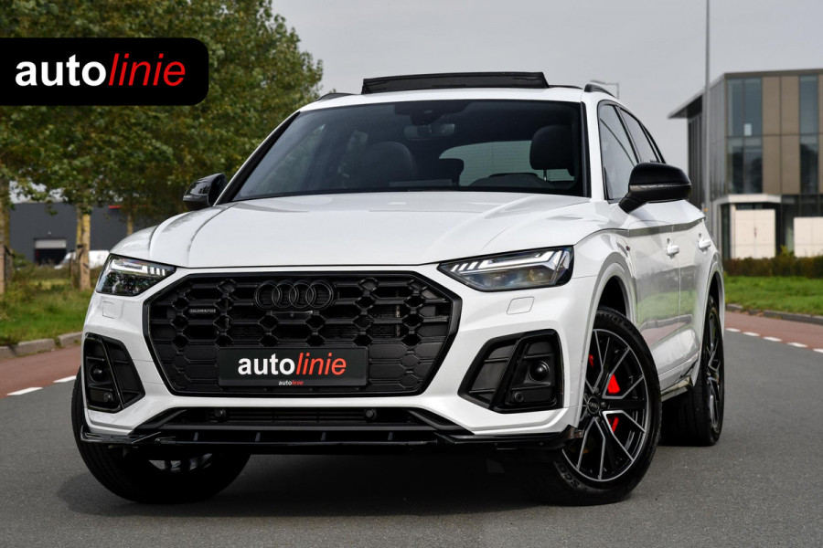 Audi Q5 55 TFSI e quattro Competition. Pano, ACC, 360, Trekh, B&O, Matrix, Sfeer, Keyless, Dodeh, CarPlay!