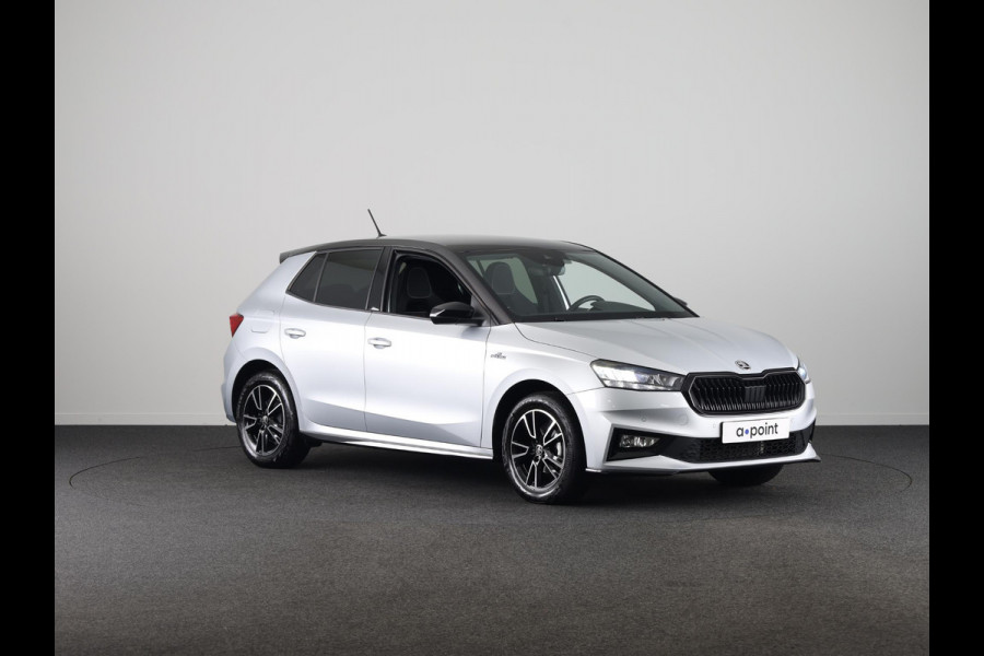 Škoda Fabia 1.0 TSI Monte Carlo 95 pk | Verlengde garantie | Navigatie via App | Parkeersensoren | Achteruitrijcamera | Stoelverwarming |