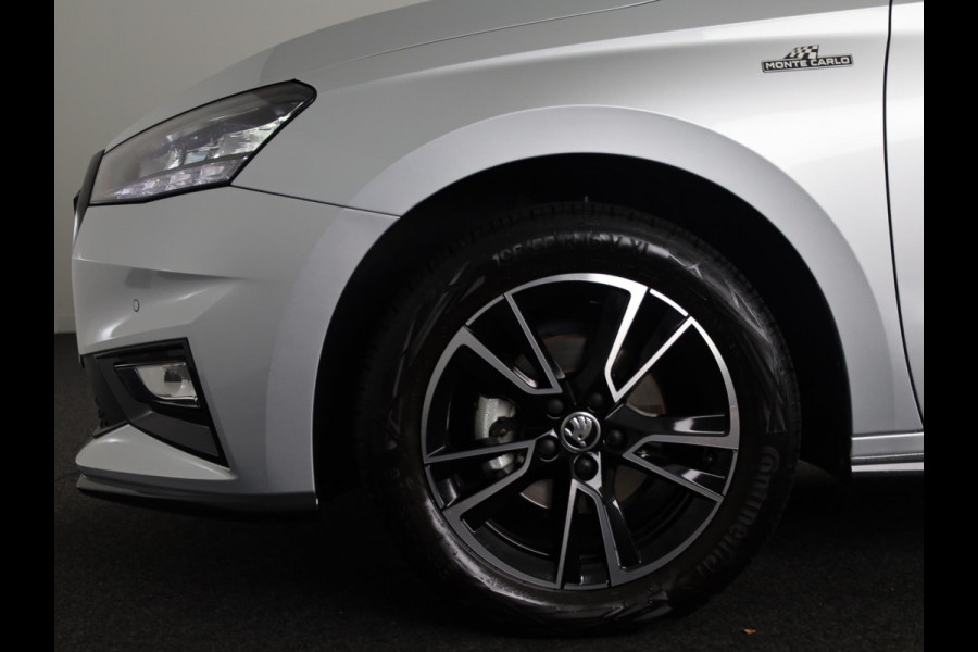 Škoda Fabia 1.0 TSI Monte Carlo 95 pk | Verlengde garantie | Navigatie via App | Parkeersensoren | Achteruitrijcamera | Stoelverwarming |
