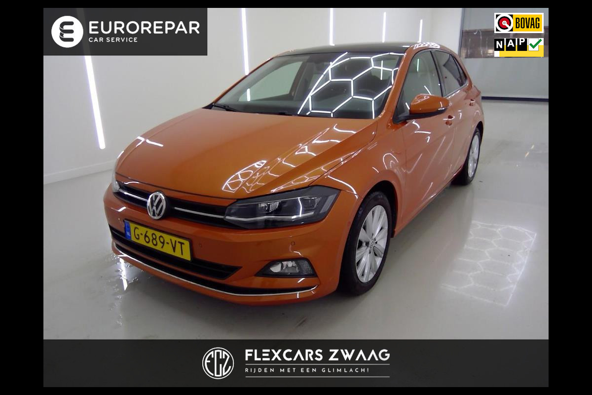 Volkswagen Polo 1.0 TSI Highline - Automaat - Schuif/Panodak - Navi - LED - Org.NL