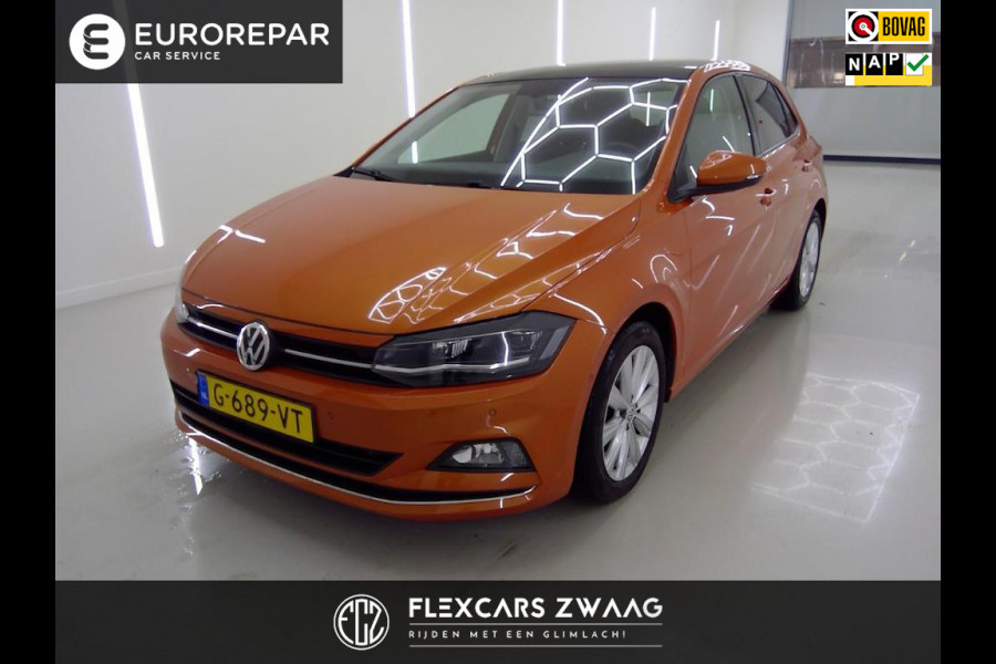 Volkswagen Polo 1.0 TSI Highline - Automaat - Schuif/Panodak - Navi - LED - Org.NL