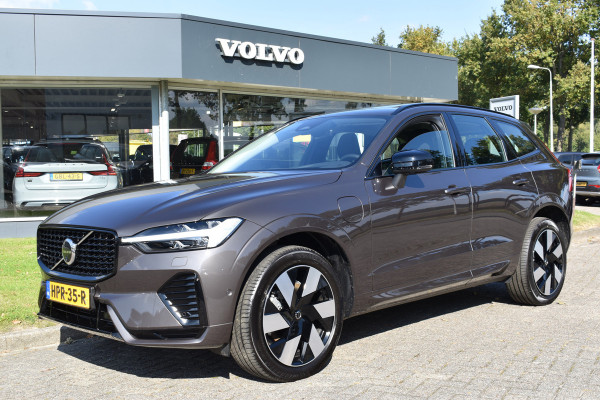 Volvo XC60 T6 AWD 350PK Plug-in Hybrid Ultra Dark | Trekhaak | 1.025km | BLIS | ACC | HUD | | H&K | 360 Camera | Panodak | Stuurverwarming