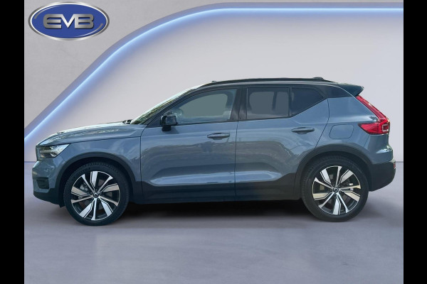 Volvo XC40 Recharge Pro, panoramadak, 360 camera, 20 inch, stoelverwarming,vele opties, 1e eigenaar, nl auto met nap