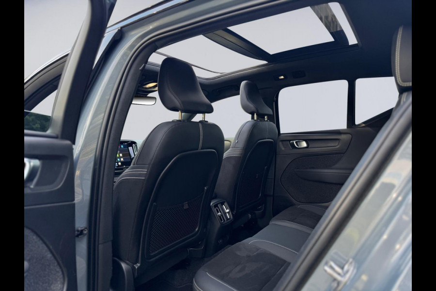 Volvo XC40 Recharge Pro, panoramadak, 360 camera, 20 inch, stoelverwarming,vele opties, 1e eigenaar, nl auto met nap