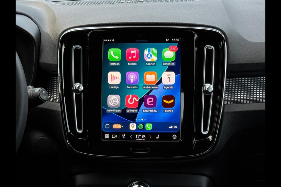 Volvo XC40 Recharge Pro, panoramadak, 360 camera, 20 inch, stoelverwarming,vele opties, 1e eigenaar, nl auto met nap