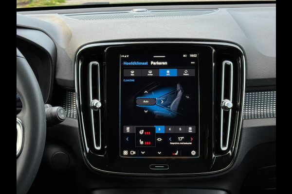 Volvo XC40 Recharge Pro, panoramadak, 360 camera, 20 inch, stoelverwarming,vele opties, 1e eigenaar, nl auto met nap