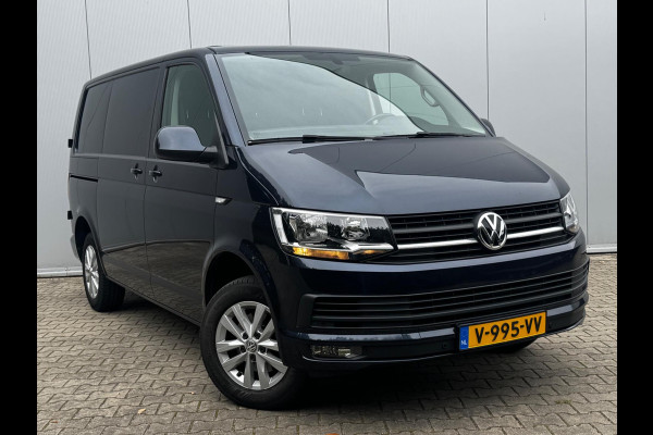 Volkswagen Transporter 2.0TDI 150PK AUTOMAAT HIGHLINE CARPLAY AIRCO TREKHAAK ZEER NETTE BUS! NAP ORIGINEEL NEDERLANDS