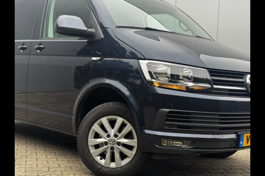 Volkswagen Transporter 2.0TDI 150PK AUTOMAAT HIGHLINE CARPLAY AIRCO TREKHAAK ZEER NETTE BUS! NAP ORIGINEEL NEDERLANDS