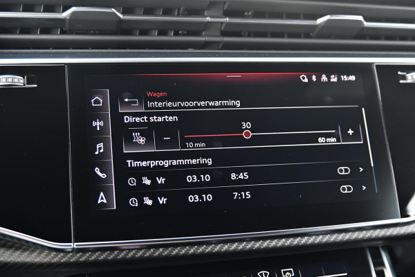 Audi Q8 4.0 TFSI RS Q8 quattro. Maxton, Pano, Softcl, Carbon, Alcantara hemel, 4W sturing, Koeling, Leder Design, Trekh, HUD, 360!
