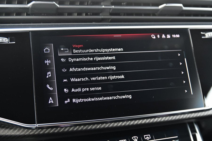 Audi Q8 4.0 TFSI RS Q8 quattro. Maxton, Pano, Softcl, Carbon, Alcantara hemel, 4W sturing, Koeling, Leder Design, Trekh, HUD, 360!