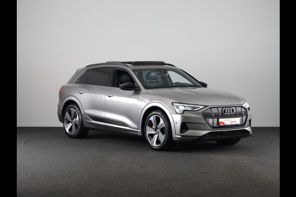 Audi e-tron e-tron 55 quattro advanced 95 kWh 408pk | Panoramadak | lederen bekleding | Assisten Tour pakket | Stoelen elektrisch verstelbaar met geheugen |  Bang & Olufsen Premium soundsystem