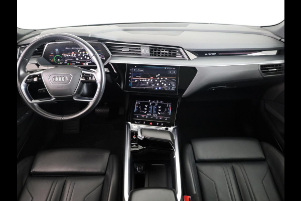 Audi e-tron e-tron 55 quattro advanced 95 kWh 408pk | Panoramadak | lederen bekleding | Assisten Tour pakket | Stoelen elektrisch verstelbaar met geheugen |  Bang & Olufsen Premium soundsystem