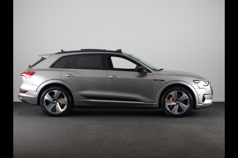 Audi e-tron e-tron 55 quattro advanced 95 kWh 408pk | Panoramadak | lederen bekleding | Assisten Tour pakket | Stoelen elektrisch verstelbaar met geheugen |  Bang & Olufsen Premium soundsystem