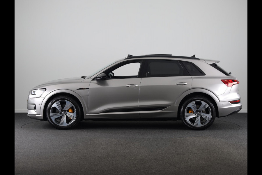 Audi e-tron e-tron 55 quattro advanced 95 kWh 408pk | Panoramadak | lederen bekleding | Assisten Tour pakket | Stoelen elektrisch verstelbaar met geheugen |  Bang & Olufsen Premium soundsystem