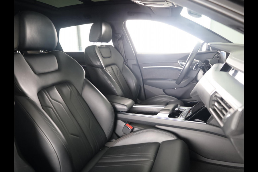 Audi e-tron e-tron 55 quattro advanced 95 kWh 408pk | Panoramadak | lederen bekleding | Assisten Tour pakket | Stoelen elektrisch verstelbaar met geheugen |  Bang & Olufsen Premium soundsystem