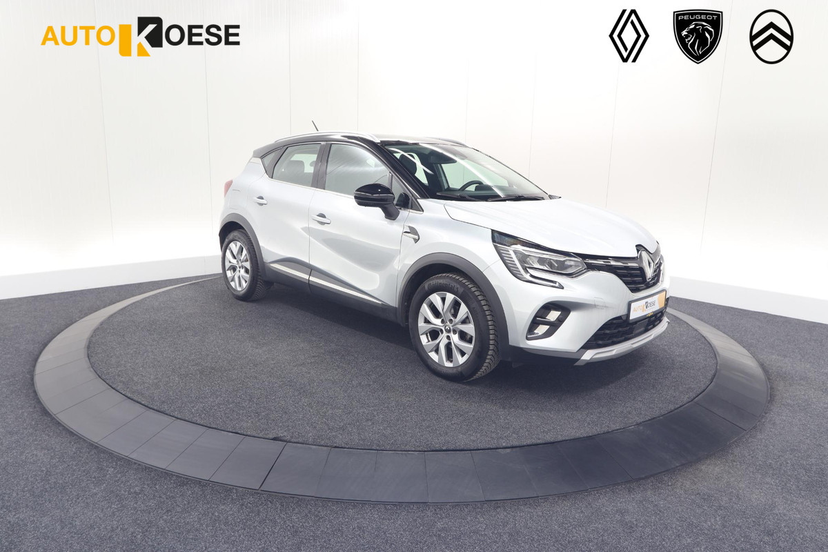 Renault Captur TCe 130 Intens | Camera | Stoelverwarming | Apple Carplay | Parkeersensoren Renault Captur TCe 130 Intens | Camera | Stoelverwarming | Apple Carplay | Parkeersensoren