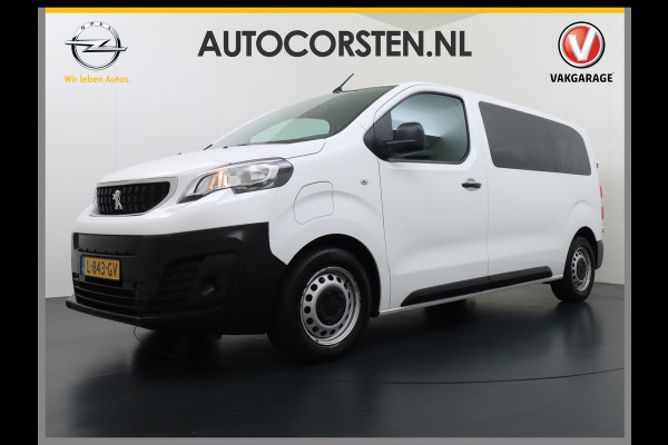 Peugeot e-Expert EV 50kWh 9-Persoons Airco Navi* Apple Carplay Android Auto Cruise Control 3 Zitrijen Dab+ Schuifdeur Privacy Glas Achterdeuren 1e Eigenaar Origineel Nederlandse Auto
