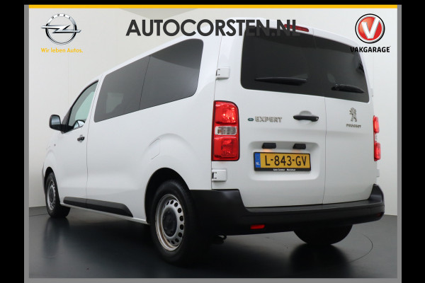Peugeot e-Expert EV 50kWh 9-Persoons Airco Navi* Apple Carplay Android Auto Cruise Control 3 Zitrijen Dab+ Schuifdeur Privacy Glas Achterdeuren 1e Eigenaar Origineel Nederlandse Auto