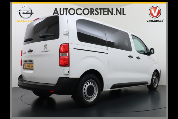 Peugeot e-Expert EV 50kWh 9-Persoons Airco Navi* Apple Carplay Android Auto Cruise Control 3 Zitrijen Dab+ Schuifdeur Privacy Glas Achterdeuren 1e Eigenaar Origineel Nederlandse Auto