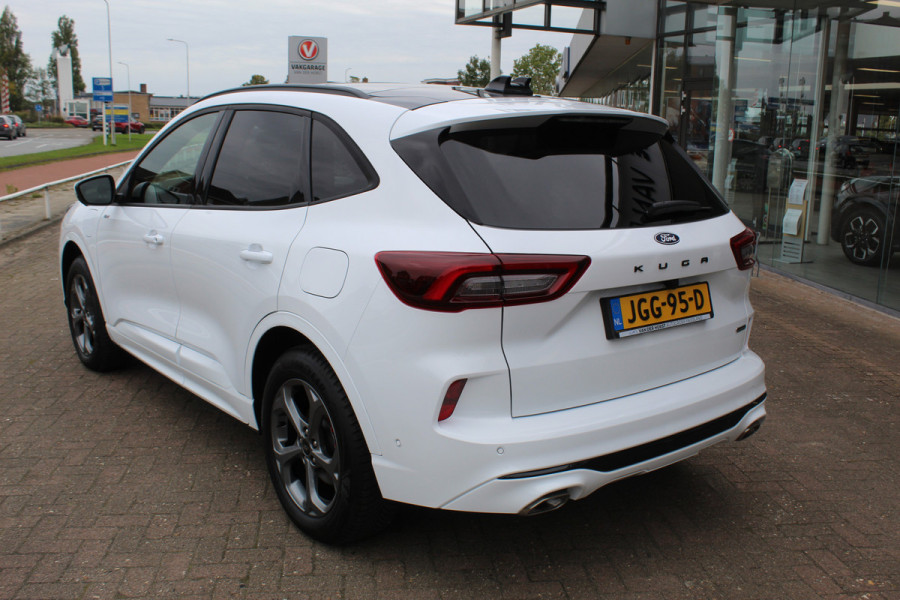 Ford Kuga 2.5 PHEV ST-Line X , 2100kg trekgewicht , Nieuw Model Panorama/schuif kantel dak , Trekhaak wegklapbaar AGR stoelen voor , Winterpack