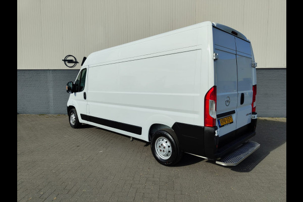 Opel Movano 2.2D 120PK L3H2 3-Persoons Navi DAB+ Airco Cruise Control Bluetooth Edition Treeplank Betonplex Vloer Wandbetimmering Schuifdeur 1e Eigenaar Euro 6