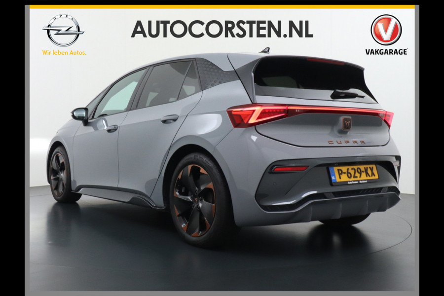 CUPRA Born Performance One 62kWh SOH=95% Navi Sport Stoelen+Elektr.Verst.+Verwarmd Adaptive-Cruise-C Camera Park-Assist+PDC-v+a Smart-Assis DAB ECC Full-Link Virtual Cockpit Seat-Connect/online-Services Adaptive-Led Uitwijk-assistent Priv.Glass Keyless Advanced E-sound-Luidspreker 1e Eigenaar Origineel Nederlandse Auto Accu Garantie tot 160.000km / April 2030