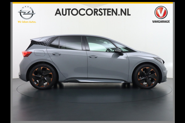 CUPRA Born Performance One 62kWh SOH=95% Navi Sport Stoelen+Elektr.Verst.+Verwarmd Adaptive-Cruise-C Camera Park-Assist+PDC-v+a Smart-Assis DAB ECC Full-Link Virtual Cockpit Seat-Connect/online-Services Adaptive-Led Uitwijk-assistent Priv.Glass Keyless Advanced E-sound-Luidspreker 1e Eigenaar Origineel Nederlandse Auto Accu Garantie tot 160.000km / April 2030