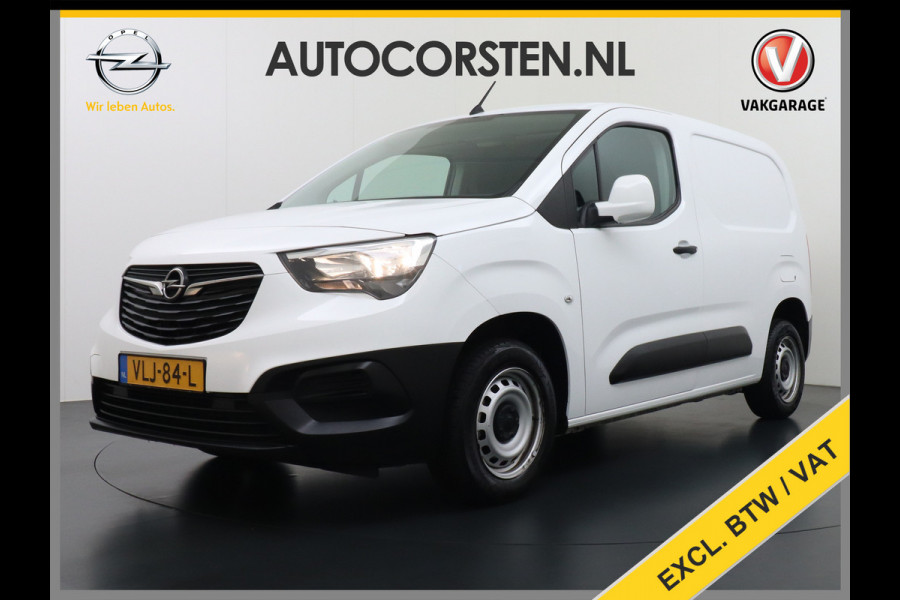 Opel Combo 1.5D L1H1 Navi Airco Apple Carplay Android Auto Cruise Control Pdc Edition Wandbetimmering Betonplex Vloer Schuifdeur 1e Eigenaar Euro 6