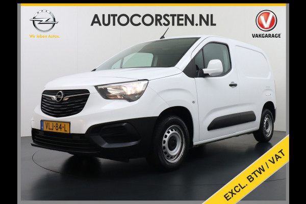 Opel Combo 1.5D L1H1 Navi Airco Apple Carplay Android Auto Cruise Control Pdc Edition Wandbetimmering Betonplex Vloer Schuifdeur 1e Eigenaar Euro 6