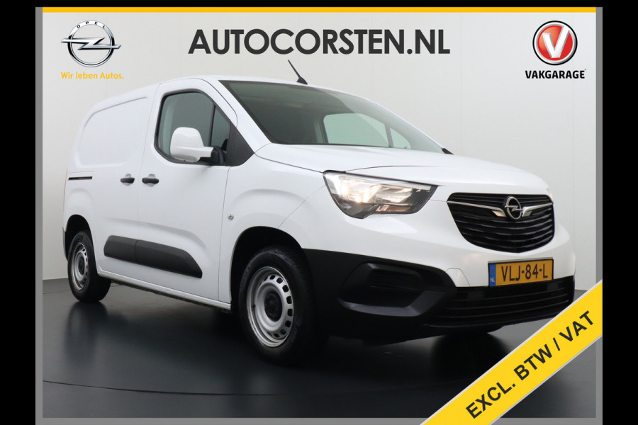 Opel Combo 1.5D L1H1 Navi Airco Apple Carplay Android Auto Cruise Control Pdc Edition Wandbetimmering Betonplex Vloer Schuifdeur 1e Eigenaar Euro 6