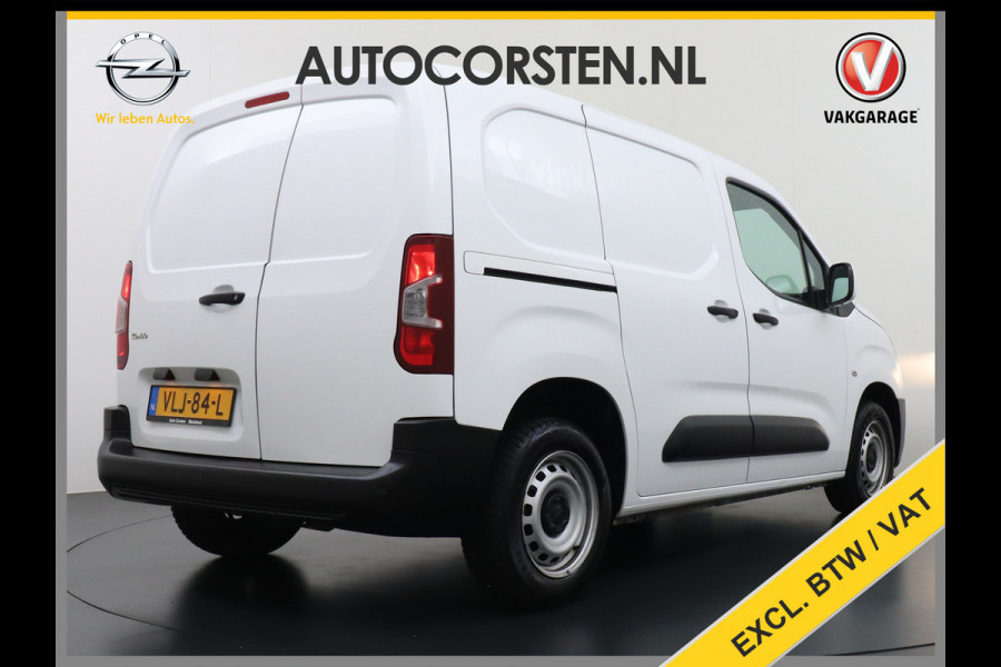 Opel Combo 1.5D L1H1 Navi Airco Apple Carplay Android Auto Cruise Control Pdc Edition Wandbetimmering Betonplex Vloer Schuifdeur 1e Eigenaar Euro 6