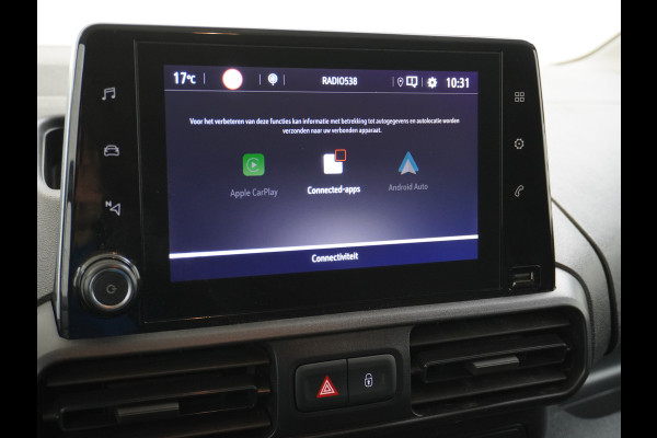 Opel Combo 1.5D L1H1 Navi Airco Apple Carplay Android Auto Cruise Control Pdc Edition Wandbetimmering Betonplex Vloer Schuifdeur 1e Eigenaar Euro 6