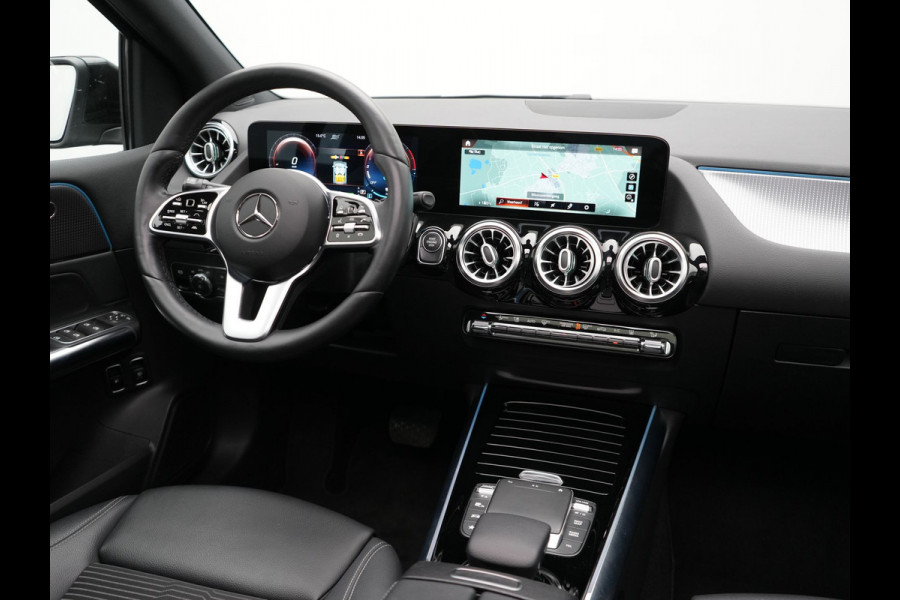 Mercedes-Benz B-Klasse 250 e Progressive Plug In Hybrid 218pk PHEV | Panodak | Multibeam LED | Widescreen | Adaptive Cruise | Sportstoelen Verwarmd | Stuur Verwarmd | Blis | Sfeerverlichting | Apple Carplay | Navigatie | Keyless | DAB |