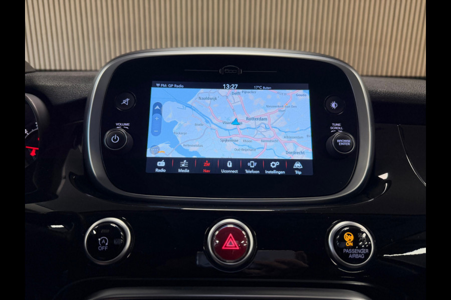 Fiat 500X 1.4 Turbo MultiAir AUT. AIRCO CAMERA NAVIGATIE CRUISE STOEL-STUURVERWARMING KEYLESS-GO USB PDC