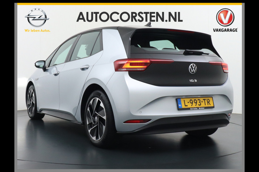 Volkswagen ID.3 204pk Life 58kWh SOH 91% Apple Carplay Android Auto Adaptieve Cruise Navi-Pro Ecc Mirrorlink DAB Keyless Led Pdc Stoel+Stuurverwarming 1e Eigenaar Origineel Nederlandse Auto