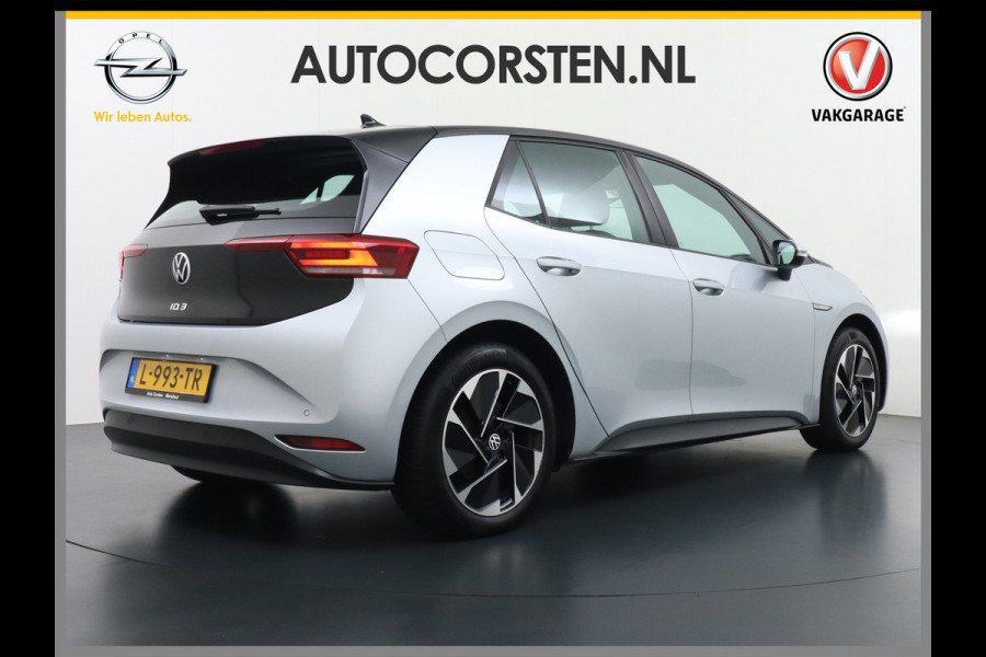 Volkswagen ID.3 204pk Life 58kWh SOH 91% Apple Carplay Android Auto Adaptieve Cruise Navi-Pro Ecc Mirrorlink DAB Keyless Led Pdc Stoel+Stuurverwarming 1e Eigenaar Origineel Nederlandse Auto