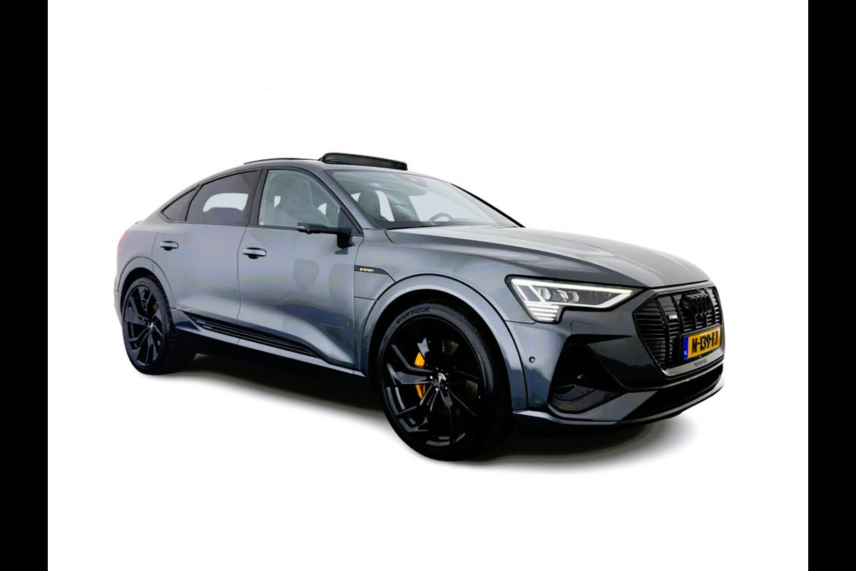 Audi e-tron Sportback 55 Quattro S-Line 95 kWh [ 3-Fase ] {SOH-92%} (INCL-BTW) *PANO | VIRTUAL-MIRRORS | AUDI-DESIGN-LEATHER | ADAPTIVE-CRUISE | TOP-VIEW |  BANG/OLUFSEN-SURROUND | MEMORY-PACK | KEYLESS | HEATED-SPORTSEATS | DIGI-COCKPIT | NAVI-FULLMAP | ...
