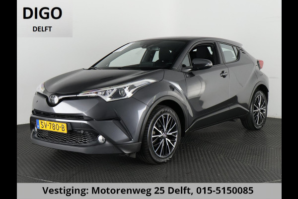 Toyota C-HR 116 PK DYNAMIC URBAN NAVI 1e EIG GARANTIE 6-2028 ! LMV.CLIMA. ADAPTIEF CRUISE CONTROL . KEYLESS ENTRY . ELEKTRISCHE INKLAPBARE SPIEGELS .